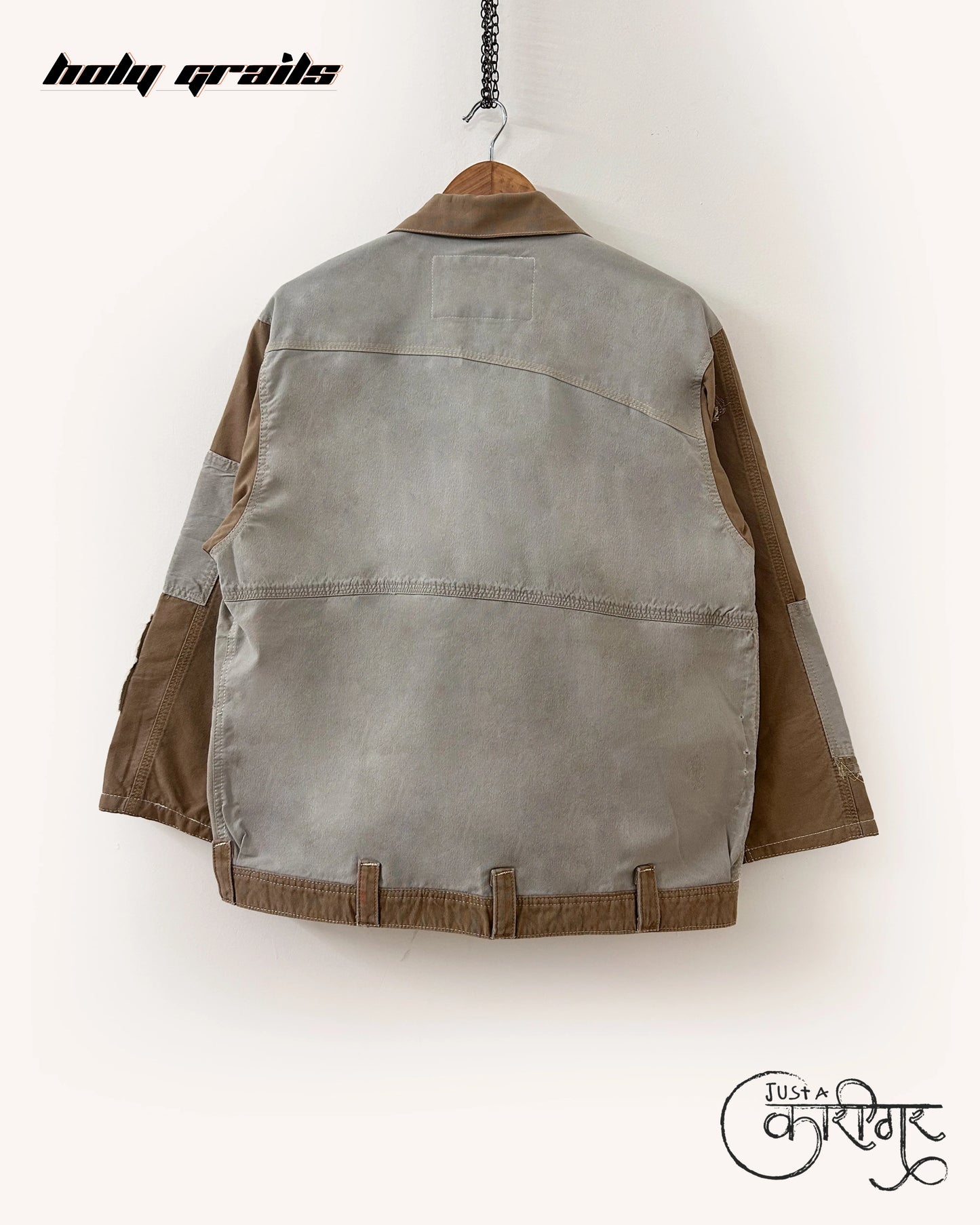 Reborn Grey Denim Jacket HG x Just A Karigar
