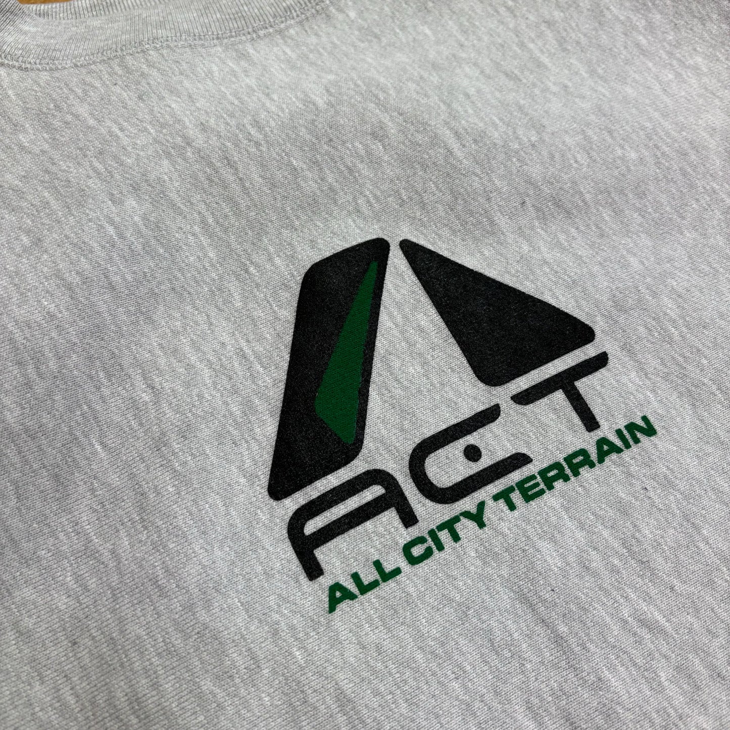 Cream ACT Explorer Crewneck Grey