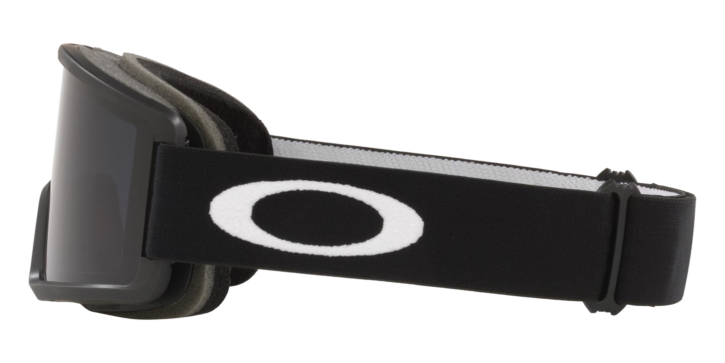 Oakley Target Line L Snow Goggles Matte Black Dark Grey