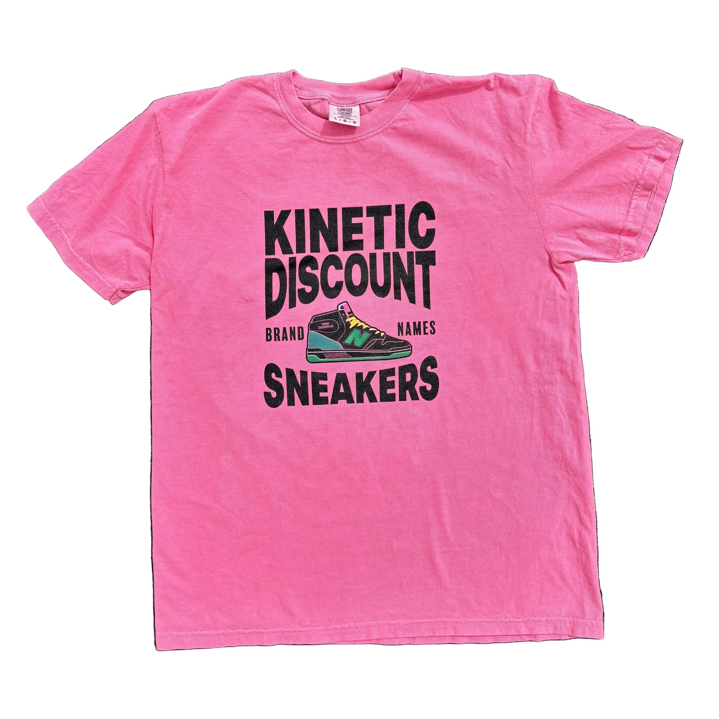 Kinetic Discount Sneaks T Shirt Pink