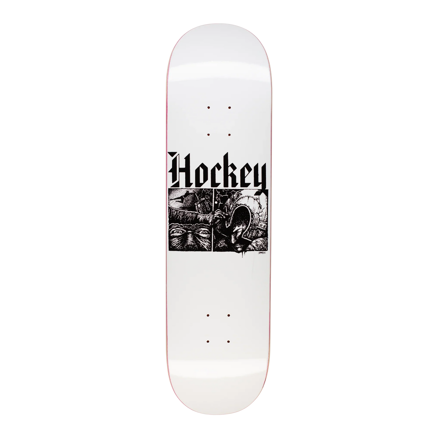 Hockey Nik Stain Middle Earth Shape 1 Deck
