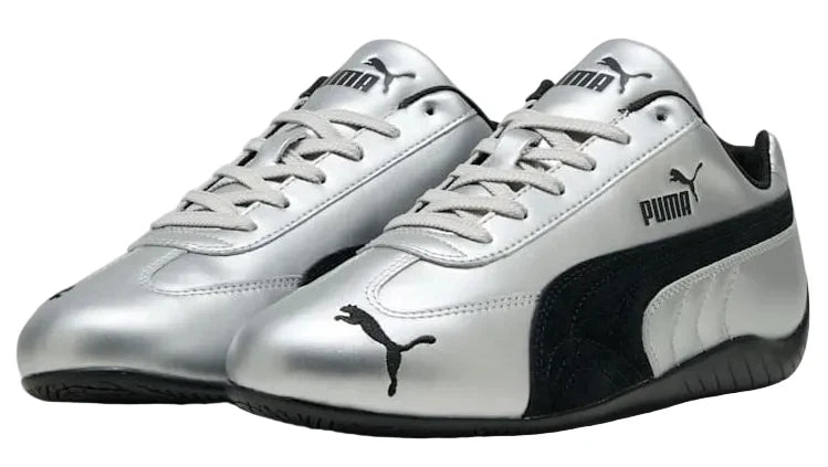 Speedcat Metallic Silver Black