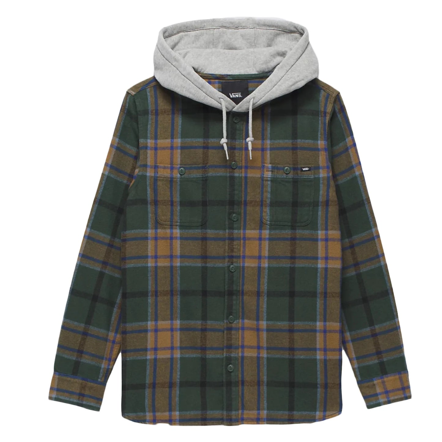 Vans Boys Lopes Hoodie Deep Forest Kangroo