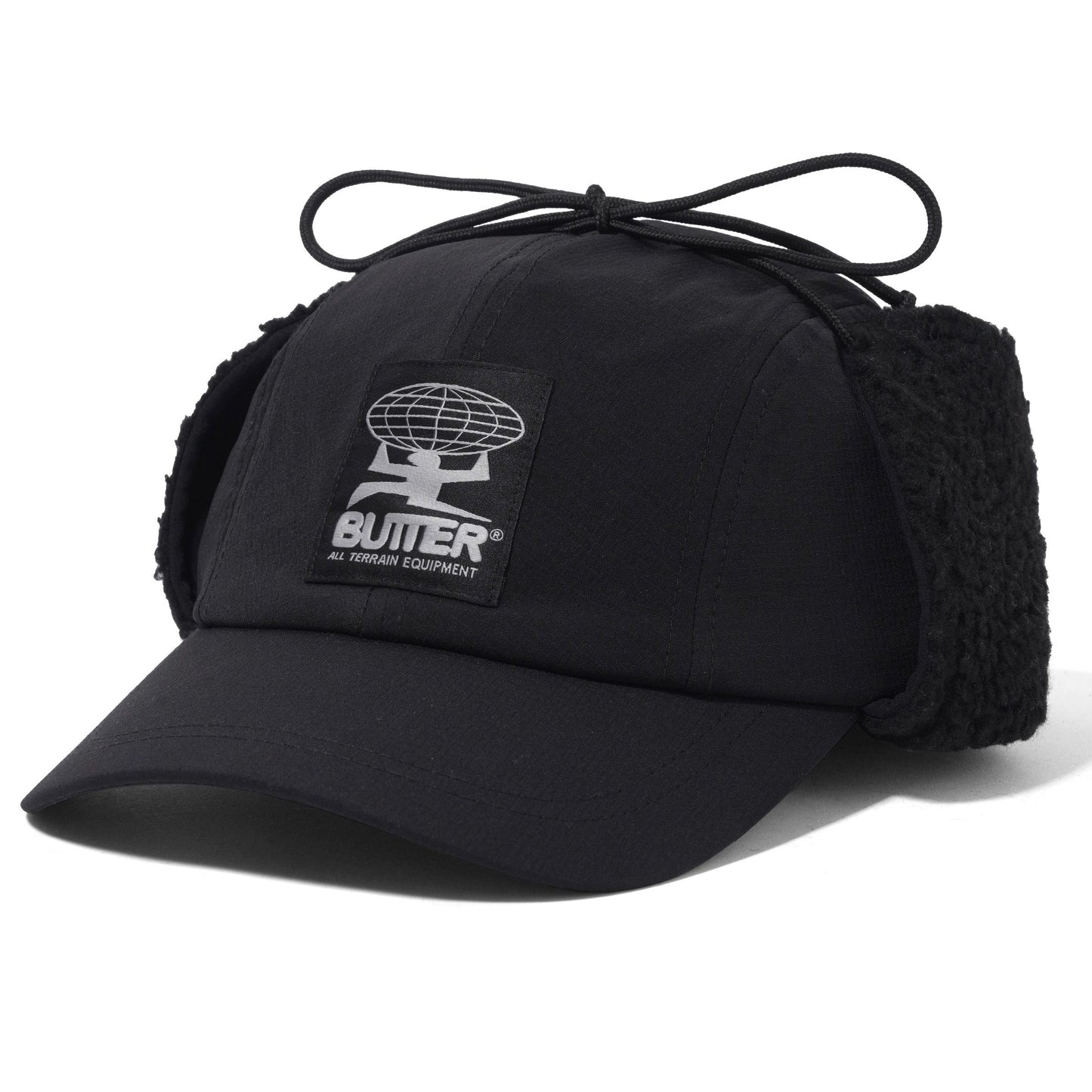Butter Goods Terrain Ski 4 Panel Cap Black