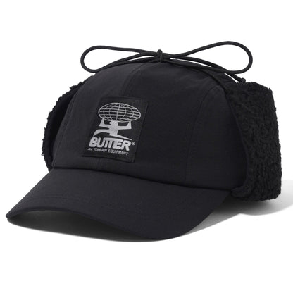 Butter Goods Terrain Ski 4 Panel Cap Black