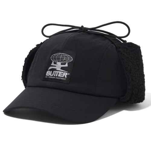 Butter Goods Terrain Ski 4 Panel Cap Black