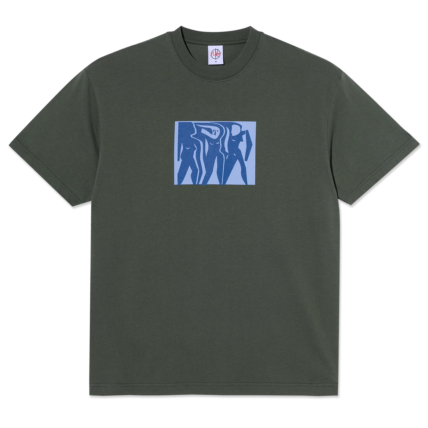 Polar Cut Outs Tee Dark Olive