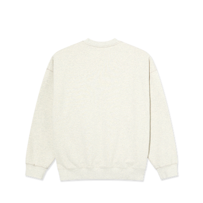Polar Frankie Crew Neck Ivory Grey Melange