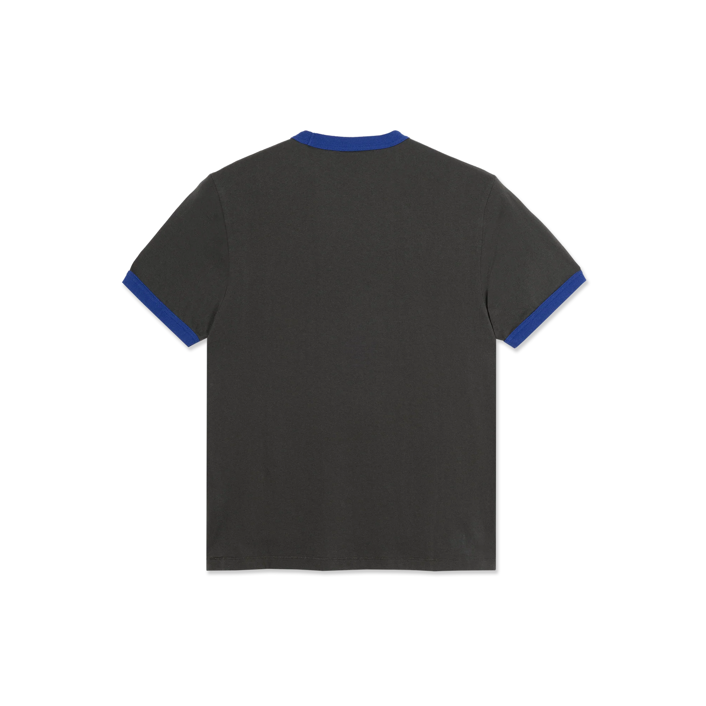 Polar Skate Co Ringer Tee Dirty Black Egyptian Blue