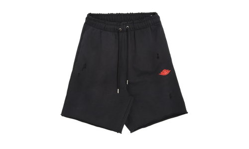 Rare Air French Terry Shorts "Black / Chile Red" IF1411 010