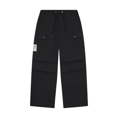 Paper Planes Wide Leg Cargo Pants - "Charcoal"