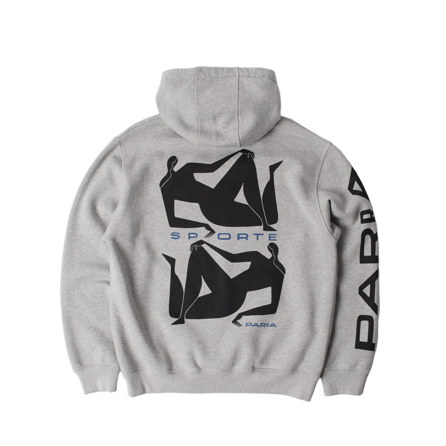 Parra Sporte Hooded Sweatshirt - Heather Grey
