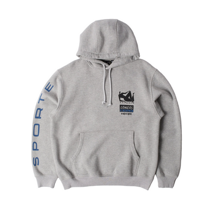 Parra Sporte Hooded Sweatshirt - Heather Grey