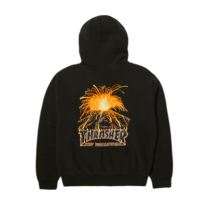 Huf Meltdown Heavyweight Hoody Black