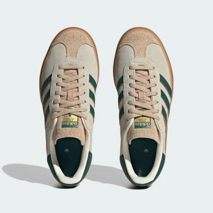 Adidas Gazelle Bold Magic Beige Collegiate Green