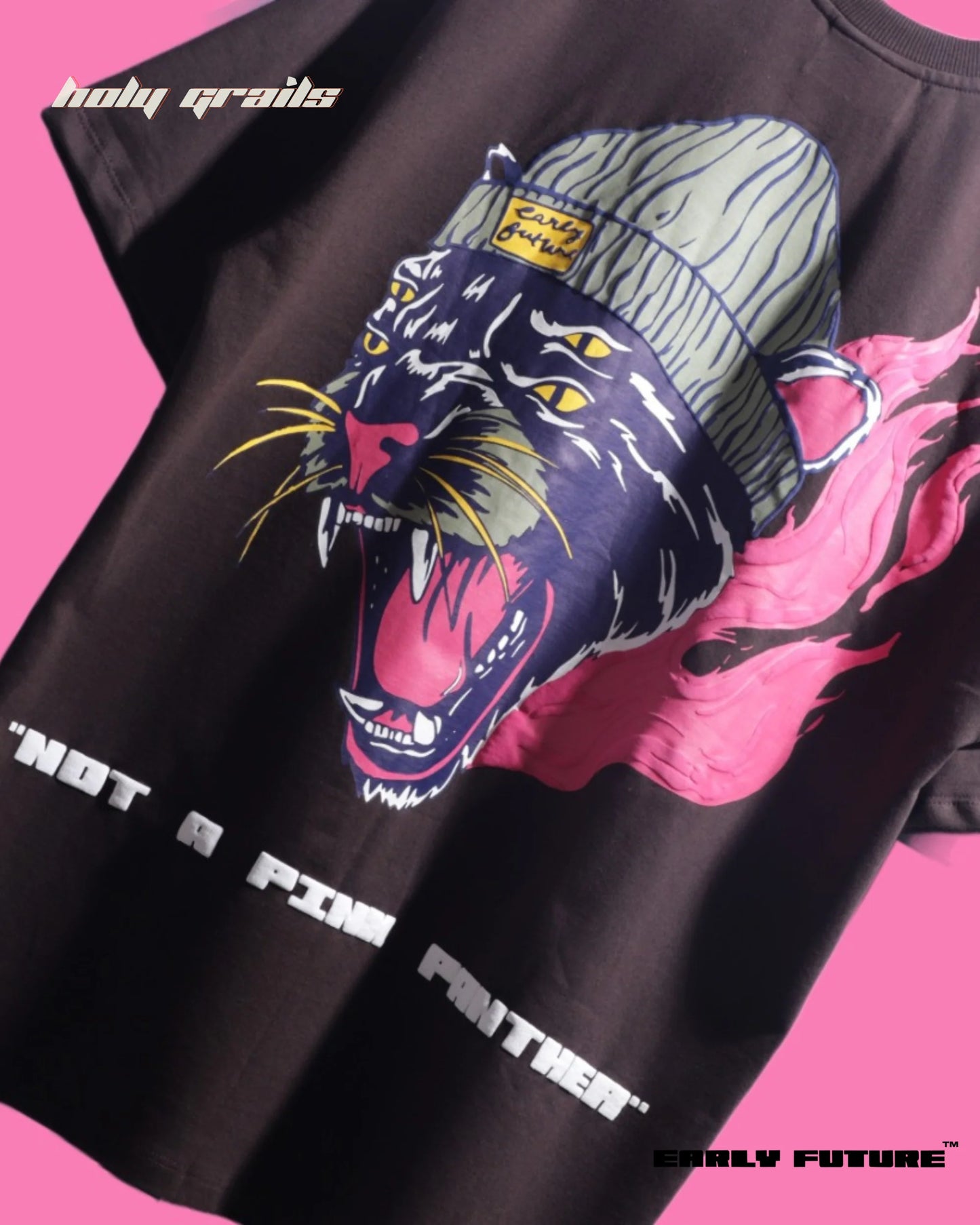 Not A Pink Panther Cocoa Brown T Shirt HG x Early Future