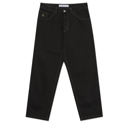Polar 93 Contrast Stitched Pants Black Dark Olive