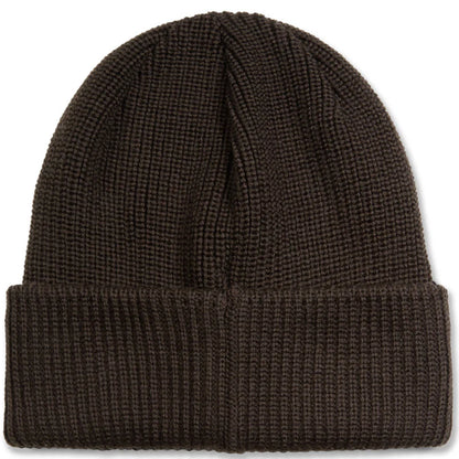 Polar Skate Co Double Fold Merino Beanie Brown