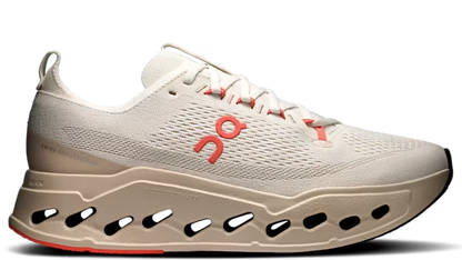 On Running Cloudsurfer Max Ivory Salmon (Women's)