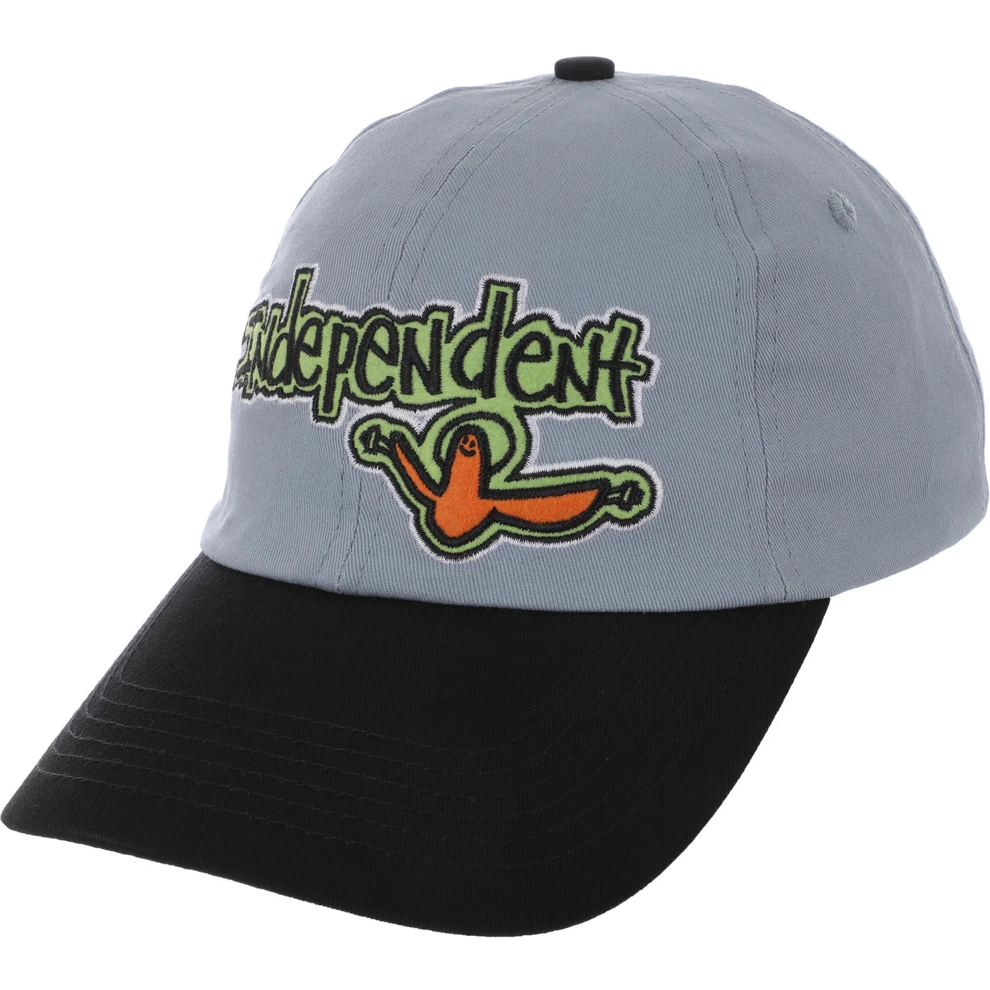 Independent Gonz Bar Dad Strapback Unstructured Hat Stone Blue