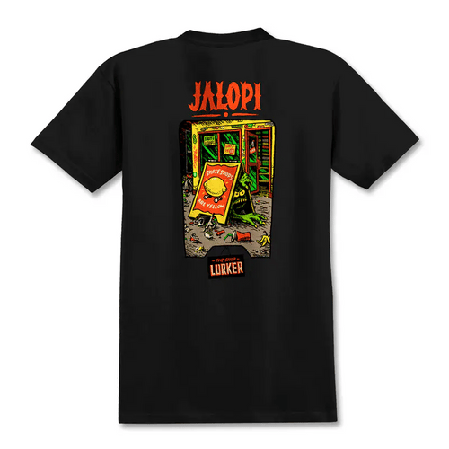 Anti Hero Skate Shop Day 26 Jalopi Shop Lurker Tee Black