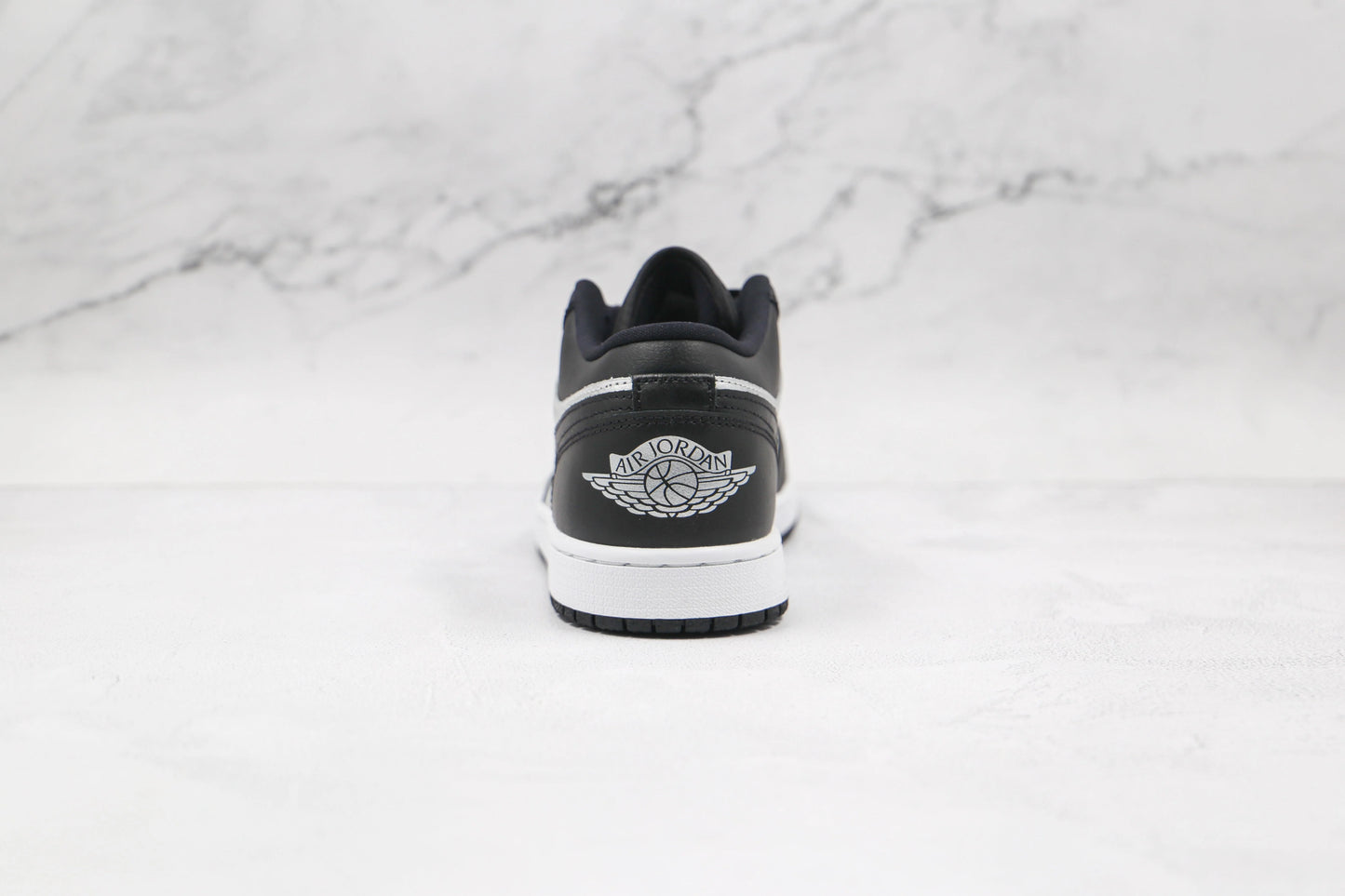 Jordan 1 Low Black Metallic Silver