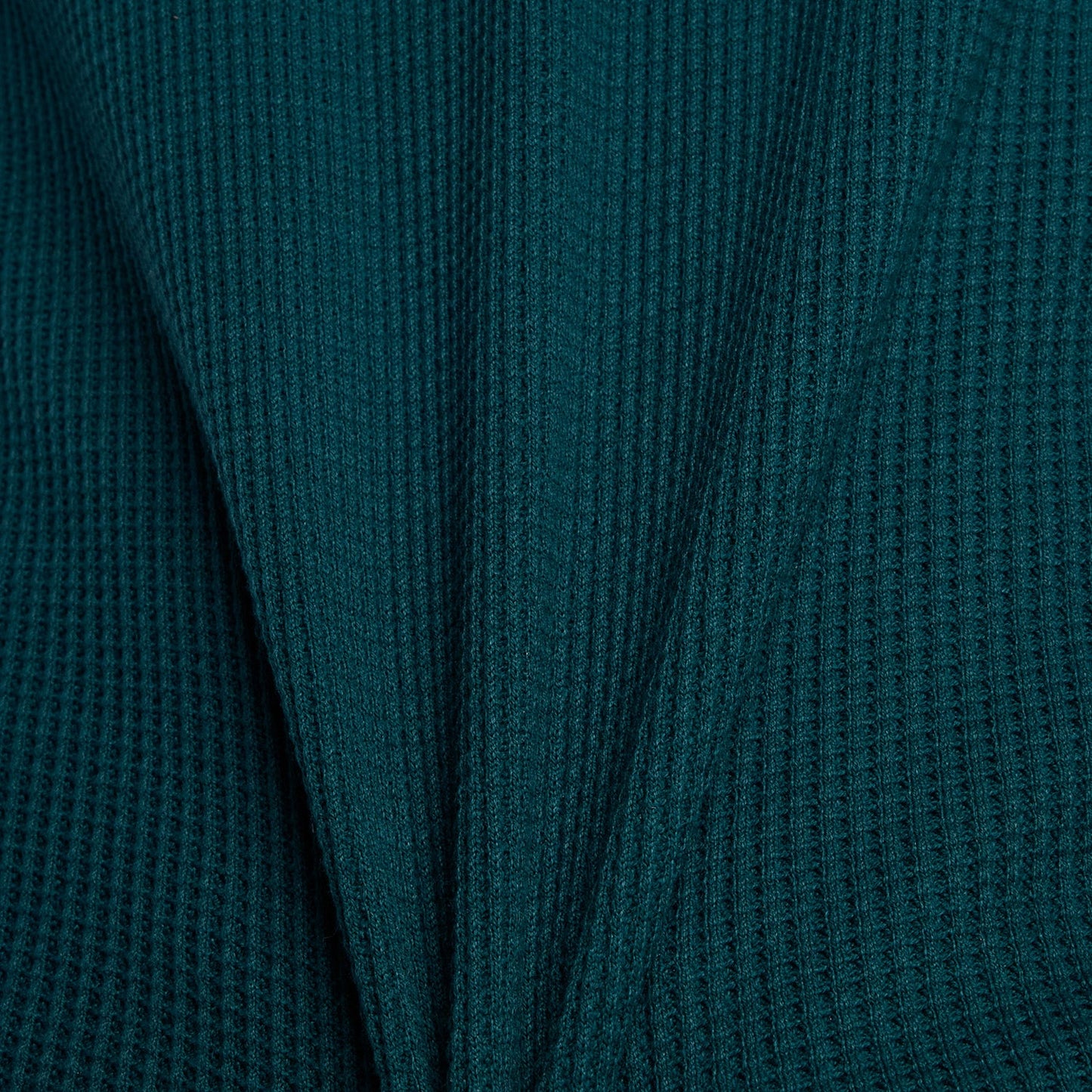 New Balance Numeric Waffle Knit Long Sleeve Henley Spruce
