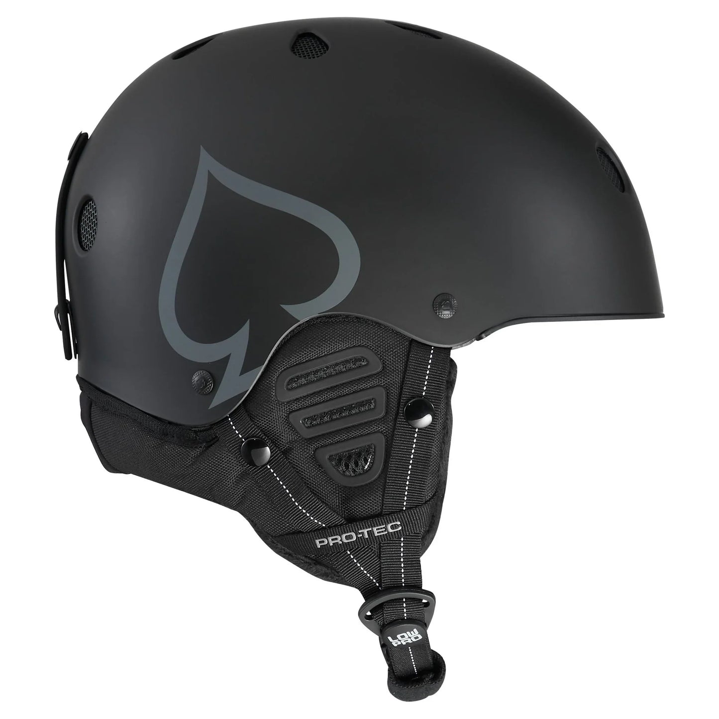 Protec Low Pro Snow Certified Helmet Matte Black
