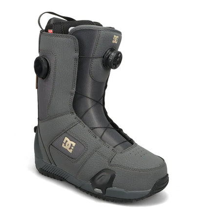 DC Mens 2026 Phase BOA Pro Step On Snowboard Boots Dark Grey