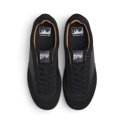 Last Resort AB CM001 Suede Leather Lo Black Black