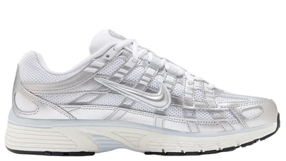 P 6000 White Blue Tint Sail Metallic Silver (Women's)