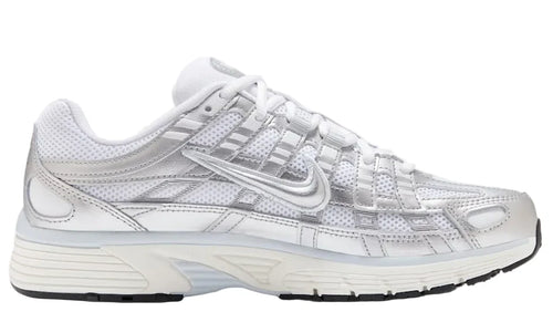 P 6000 White Blue Tint Sail Metallic Silver (Women's)