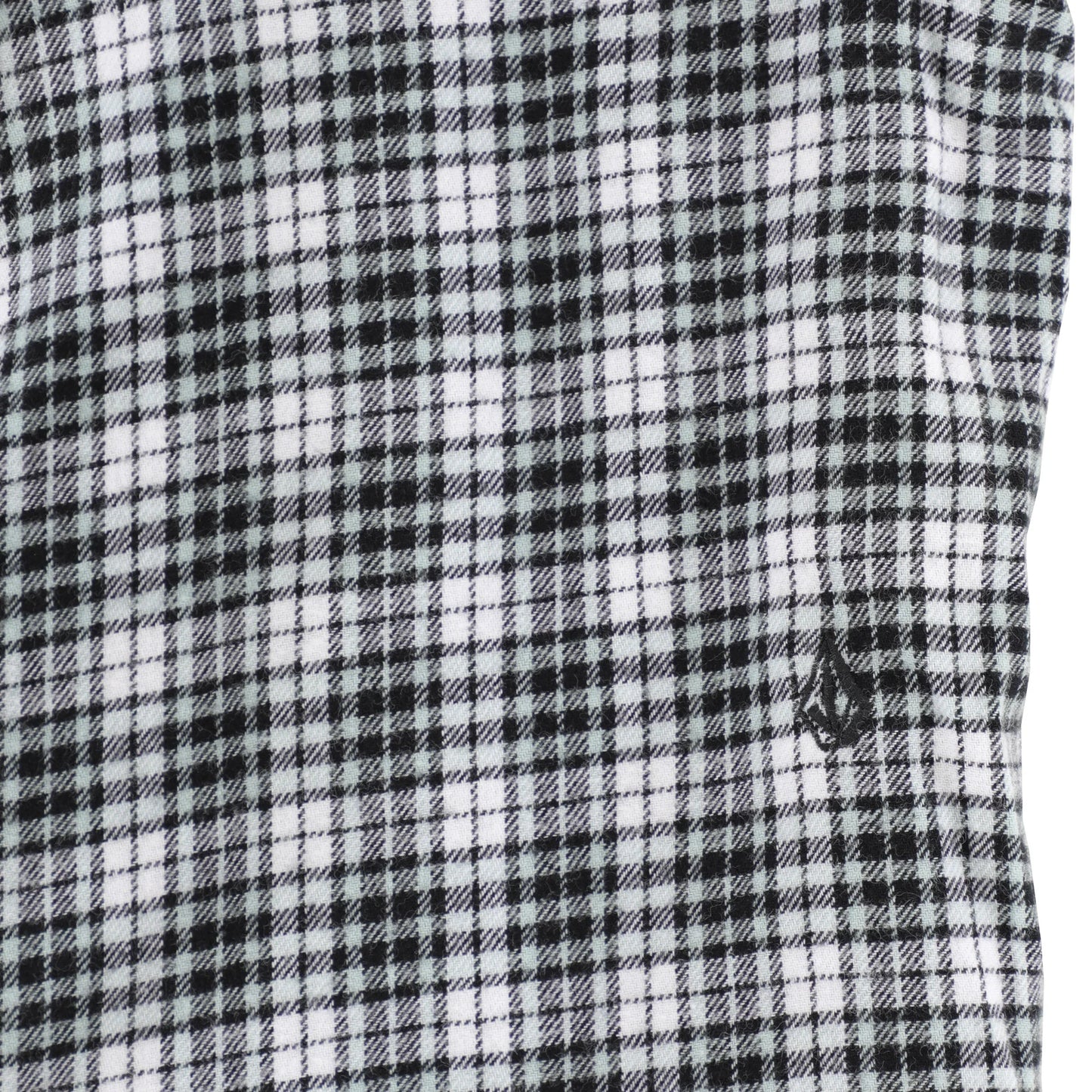 Volcom Wilderstone Flannel Shirt Dirty White