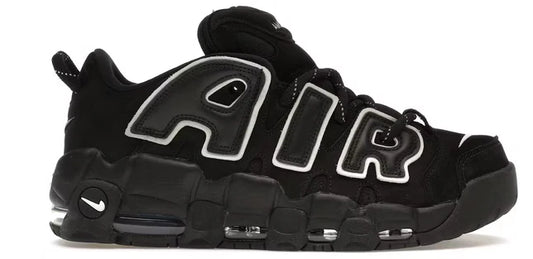 More Uptempo Low AMBUSH Black