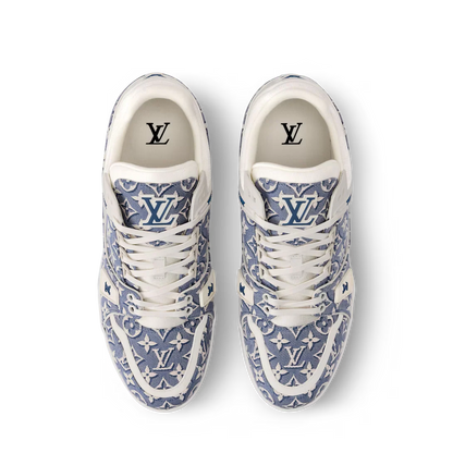 LV Trainer Sneaker Blue