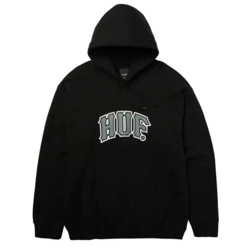 Huf Classic Arch Hoodie Black