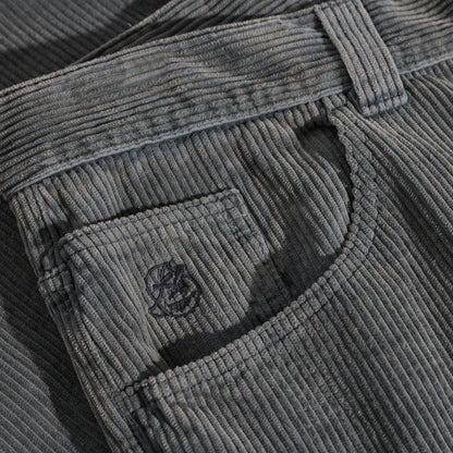 Polar 93 Overdyed Cord Pants Blueish Grey