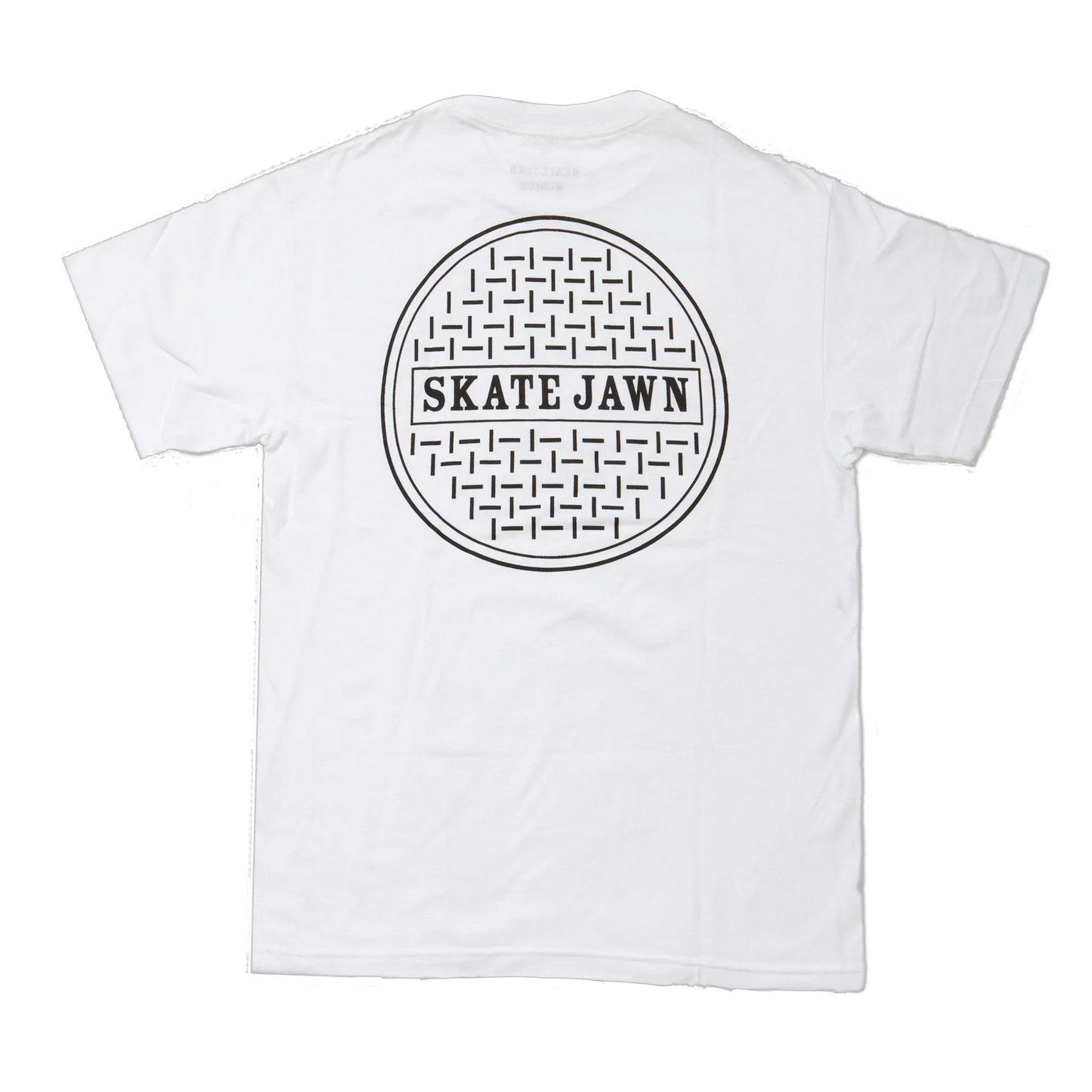 Skate Jawn Sewer Cap Tee White