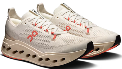 On Running Cloudsurfer Max Ivory Salmon (Women's)