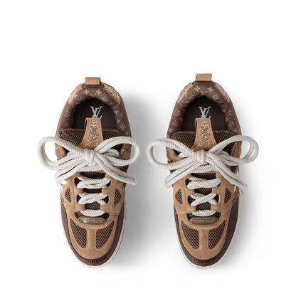 LV Skate Sneaker Brown Crystal