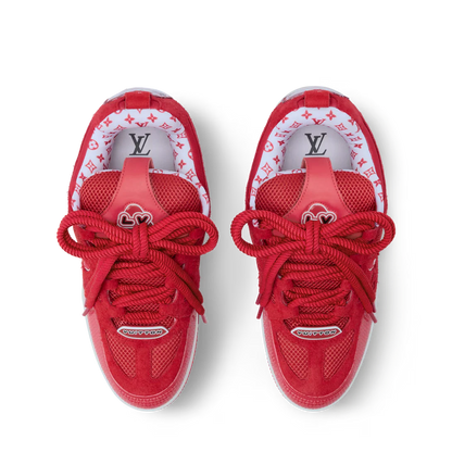 LV Skate Sneaker Red