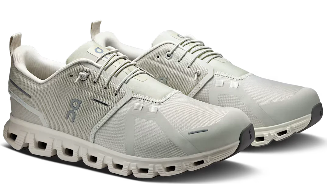 On Running Cloud 6 Waterproof Pelican Ghost