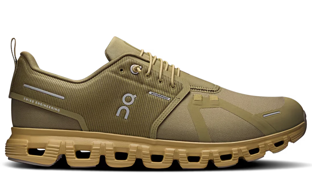 On Running Cloud 6 Waterproof Olive Safari