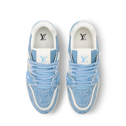 LV Trainer Blue Canvas