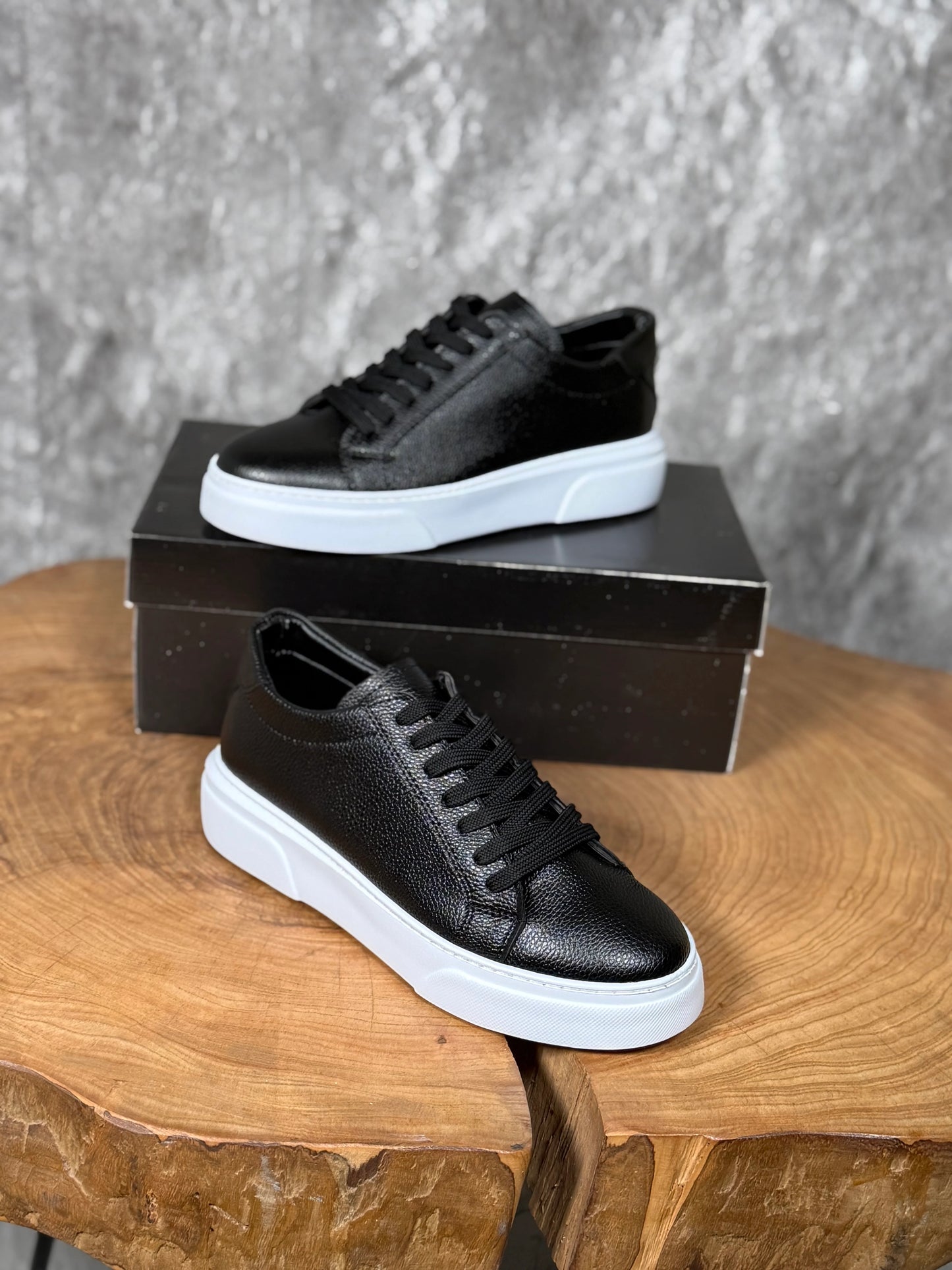 SARAR CASUAL SPOR SİYAH BEYAZ TABANLI 3
