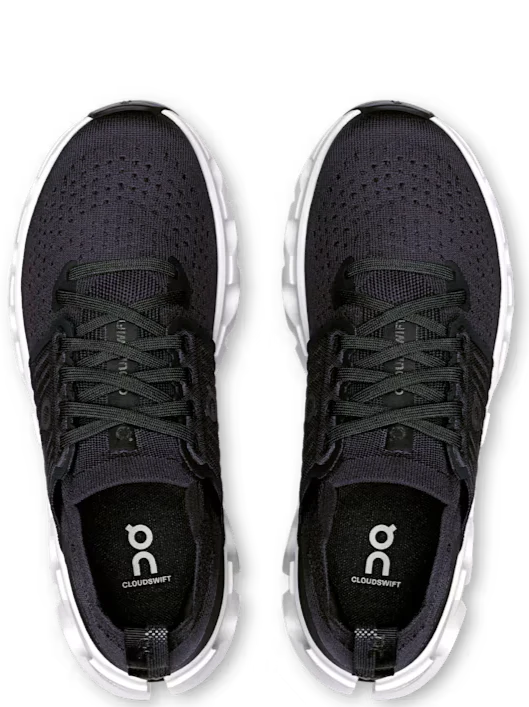 On Running Cloudswift 4 Black White (Women's)