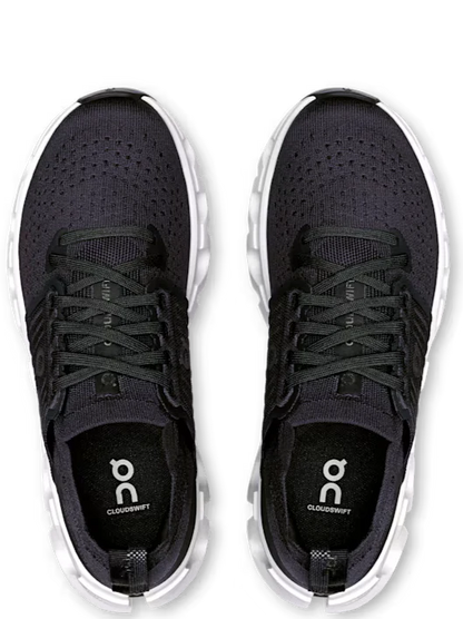 On Running Cloudswift 4 Black White (Women's)