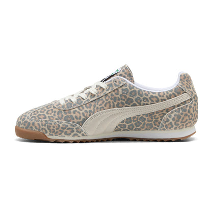 Arizona Leopard Print Lace Up Sneakers