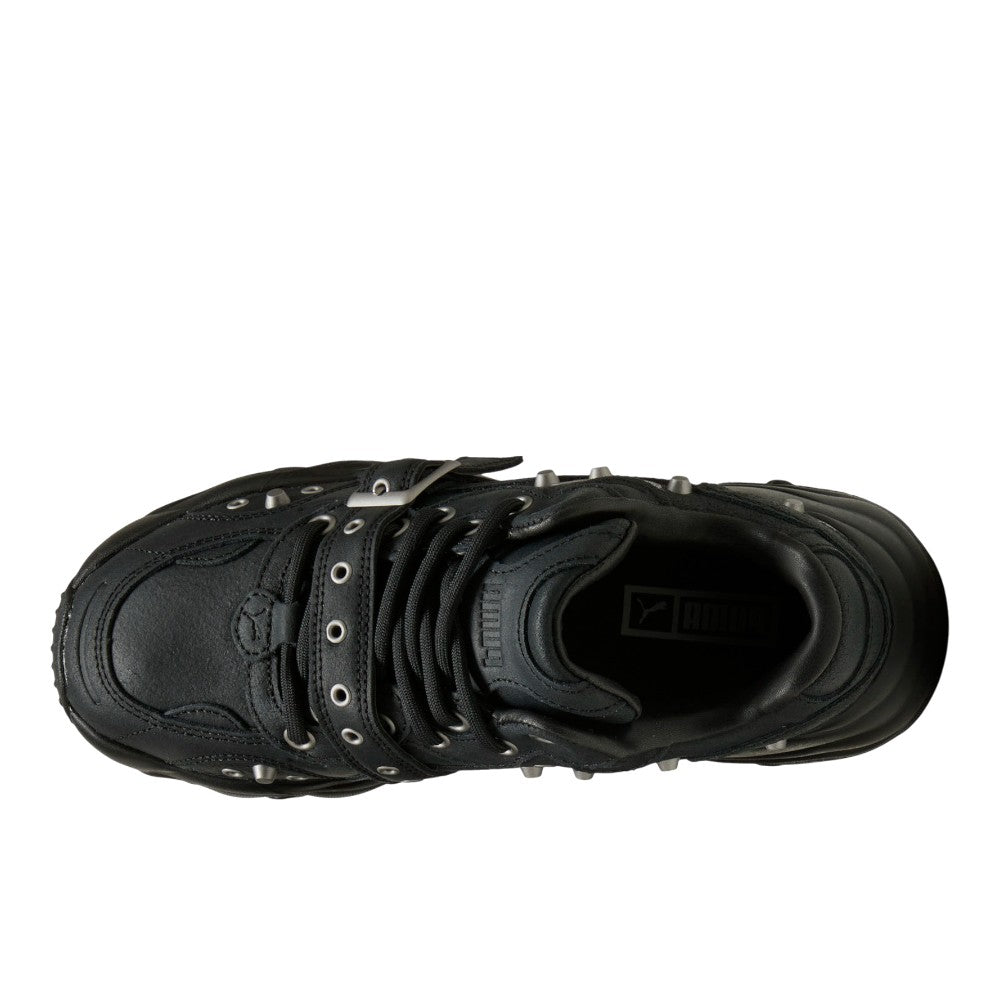Pulsar Wedge Black Claw Lace Up Sneakers