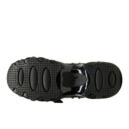 Pulsar Wedge Black Claw Lace Up Sneakers